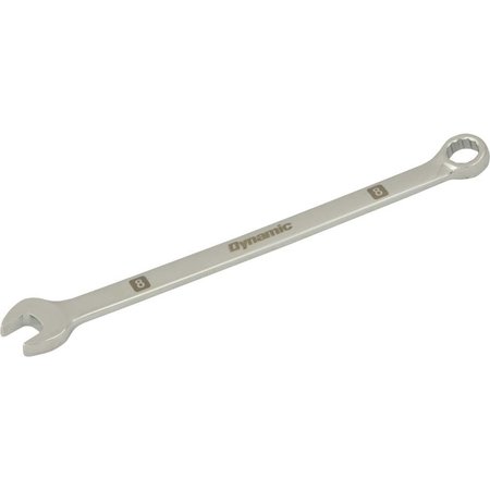 DYNAMIC Tools 8mm 12 Point Combination Wrench, Mirror Chrome Finish D074108